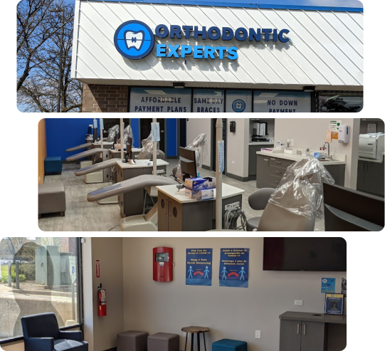 Orthodontic Experts Clinic's Interior and Exterior View in Joliet, IL